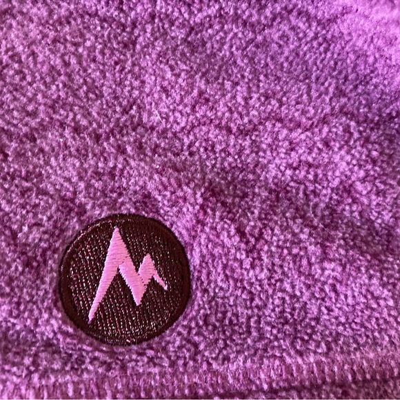 Marmot women’s purple 1/4 zip fleece lightweight pullover, hiking, size large - Picture 9 of 9